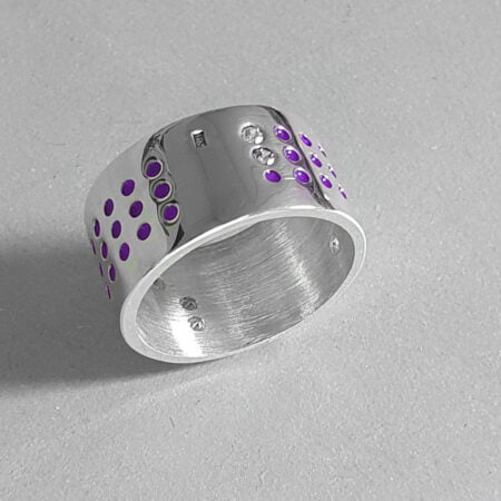 Dotted Date ring